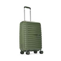 Skybags Float Max Cabin Trolley Bag - Small, 55cms | Premium Hard-Sided Luggage for Travel with Smooth 8 Wheels & Flushed TSA Lock - Green