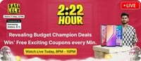Flipkart - Watch Live and win exciting coupons for Smartphone (8PM - 10PM)
