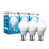 Wipro Tejas 12w LED Bulb for Home & Office |B22 LED Bulb Base |Cool Day White Light (6500K) |4Kv Surge Protection |High Voltage Protection |Eco Friendly Energy Efficient | Pack of 3