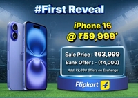 Apple iPhone 16 (White, 128 GB)