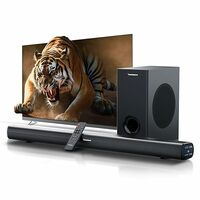 CrossBeats Blaze B600 Max 2.1 Home Theatre 325W Sound bar for TV