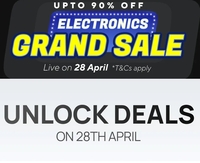 Zepto - Electronics Grand Sale: Upto 90% off on Electronics 