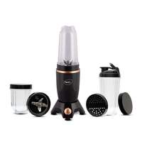 Pigeon By Stovekraft Nutri Mixer | Grinder Juicer Blender Smoothie Maker All-in-1 Machine | 400 Watt | 3 Jars- Multiuse Jar 500ml, Dry Grind 300ml, 1 Sipper, 1 Cap, 1 Strainer |2 Blades|1Year Warranty