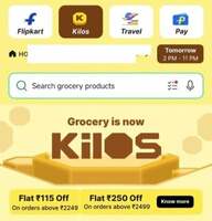 Flipkart Grocery/kilos Coupon Rs.50 off on Rs.299