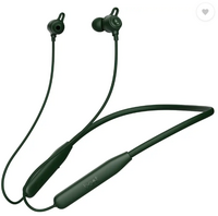 boAt Rockerz 109 with Dual Pairing, 40 HRS Playback & ASAP Charge Bluetooth  (Fern Green, In the Ear)