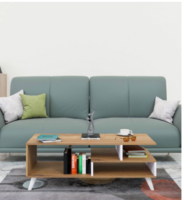 Spydercraft - Dora Coffee Table (Canyon Oak And White Colour) + Get Cashback Worth ₹580