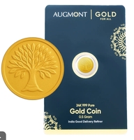 Augmont 24 Karat (999) Pure Gold Coin 0.5 g