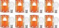 Halonix 9 W Round B22 LED Bulb (White, Pack of 8)