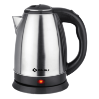 BAJAJ KTX 1500 Watt 1.8 Litre Electric Kettle with Concealed Heating Element (Black) 