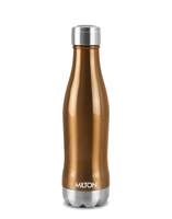 Milton New Duke 750 Thermosteel Hot and Cold Water Bottle, 620 ml, Copper Brown