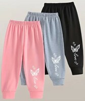 Track Pant For Baby Boys & Baby Girls (Multicolor, Pack of 3)