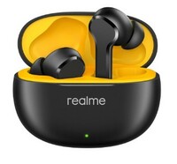 Realme Buds T110 Fast Charging Earbuds with 38H Playtime & AI ENC for Calls - Black