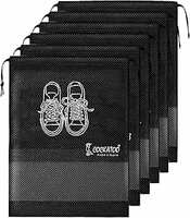 Cockatoo Shoe Bag for Travel & Storage, Women & Men, Travelling Shoe Storage Bag, Shoe Storage Organizer Bag - Pack of 6 Shoe Pouch(13 x 17.32 Inch)