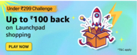 Launch pad challenge - Up to ₹100 back on Launchpad shopping