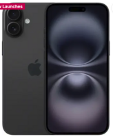 Apple iPhone 16 Plus (Black, 128 GB)