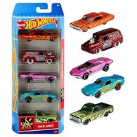 Hot Wheels 5 Car Gift Pack, Metal Cars (Styles May Vary) Multicolor