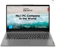 Lenovo IdeaPad Slim 3 Intel Core i3 12th Gen 1215U - (8 GB/512 GB SSD/Windows 11 Home) 15IAU7 Thin and Light Laptop  (15.6 inch, Arctic Grey, 1.63 Kg, With MS Office)