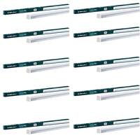 Bajaj 20W Cool Day Light LED Tubelight (Pack Of 10) | LED Tube Light For Home | IR Free | UV Free | Voltage Surge Protection Of 4 KV | Bright & Energy Efficient | White | 1 Yr Warranty