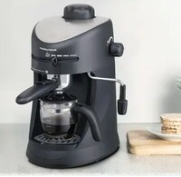 Flat 31% Off on Morphy Richards Europa Espresso / Cappuccino 4 Cups Coffee Maker 