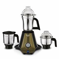 Preethi Titan Mixer Grinder for Kitchen | 3 Jars 1000W Mixie| Black