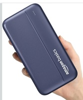  Amazon Basics 20000 mAh Power Bank | 22.5W Fast Charging | Dual Output & Input | Charge 3 Devices Simultaneously | for Smartphones, TWS Earbuds, Speakers, Tablets (Dark Blue) 