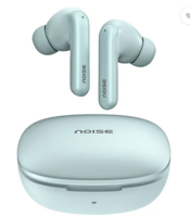 Noise Air Buds Pro 4 with 40dB Hybrid ANC, 50Hr Playtime, Spatial Audio, Dual pairing Bluetooth  (Powder Blue, True Wireless)