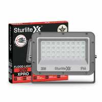 Sturlite Xpro 30 W LED Flood Light| Cool White 6500K Color Temperature LED Lamp| IP66 Waterproof Surge Protection Focus Light for Factory, Garage, Parking, Garden, Playground & Shop - Pack of 1