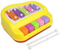 kettoby Xylophone for Kids Mini Piano toys for kids musical toy for kids 2in1 (Multicolor)