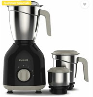 PHILIPS 750 W Mixer Grinder   (Pack of 2)