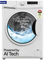 Godrej 8 kg With AI Tech, Steam Wash Fully Automatic Front Load Washing Machine with In-built Heater White  (WFEON CRS 8012 5.0 FKEDM GLW)