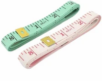 CASHWIN Body Measuring Ruler Sewing Cloth Tailor Measure Tape 150 cm - 2 Pieces