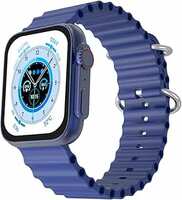 LOOT : Fire-Boltt Supernova- 45.2mm AMOLED Display, 500 NITS Brightness, 368 * 448 px Resolution, Bluetooth Calling, 123 Sports Modes, Voice Assistant, Inbuilt Games (Blue)