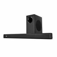 AKAI SigmaX-140 Soundbar 140W RMS | 2.1 Channel Home Theater | Wired Subwoofer for Deep Bass | Bluetooth, HDMI ARC, AUX, USB, Optical | Remote Control | TV & Music Sound System | Wall Mountable