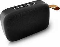 SYVO Soul 100 Bluetooth 5.0 Wireless IPX4 Super Bass, HD Sound, Aluminium Alloy Portable 3W Bluetooth Speaker with Mic (Black)