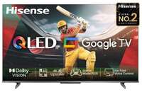 Hisense 139 cm (55 inches) E68N Series 4K Ultra HD Smart Google QLED TV 55E68N (Grey)