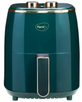 Pigeon Healthifry Manual with 360 High Speed Air Circulation Technology 1200 W with Non-Stick Basket - Green Air Fryer  (4.2 L)