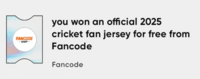 BigBasket X Cred X Fancode : Fan Jersey