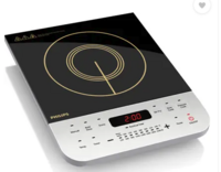 PHILIPS 2100 W Induction Cooktop Push Button  (Black, HD4928/01)