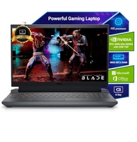 Dell G15-5530 Intel Core i5-13450HX| NVIDIA RTX 3050, 6GB (16GB RAM|1TB SSD, FHD|Win 11|MS Office' 21|15.6" (39.62cm)|Dark Shadow Grey|2.65Kg|Gaming Laptop