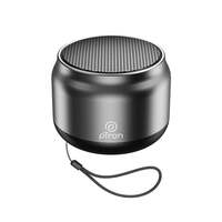 pTron Newly Launched Fusion Hook v2 6W Bluetooth Speaker with 8 Hrs Playtime, 2.04" Neo Driver for Pristine Sound, Mini Size Portable Speaker, BTv5.1 Connectivity, TWS Feature & Type C Charging (Grey)