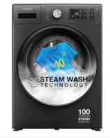Whirlpool: 8 kg 5 Star Inverter Steam Technology Washing Machine (Grey)