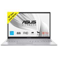 ASUS Vivobook 14, Core i3-1215U 12th Gen, Thin and Light Laptop, 14" (35.56 cm) FHD, 60Hz (8 GB RAM/512GB SSD/Windows11/Office 2021/Fingerprint/42WHr /Silver/1.40 kg), X1404ZA-NK322WS
