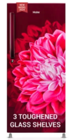 Haier 190 L Direct Cool Single Door 3 Star Refrigerator (Red Dahelia, HED-203RD-P)
