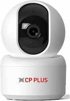  CP PLUS 2MP Full HD Smart Wi-Fi CCTV Home Security Camera | 360° with Pan Tilt | View & Talk | Motion Alert | Night Vision | SD Card (Upto 128 GB), Alexa & Google Support | IR Distance 10mtr | CP-E25A 