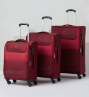 Wildcraft Unisex Capri Set of 3 Trolley Suitcases - Cabin, Medium & Large