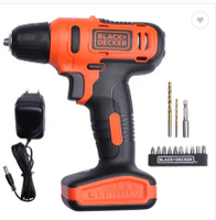 BLACK+DECKER LD12SP-IN Pistol Grip Drill  (10 mm Chuck Size)