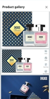 Engage Gift Set - Moments Luxury Perfume Gifts For Women & Men, Homme & Femme 200ml, Long Lasting Smell Men & Women Perfume, Pack of 2, Best Birthday, Anniversary Gift Hamper by ITC, Eau De Parfum