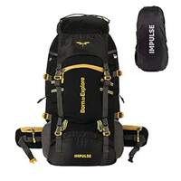 Impulse Rucksack - 60 Litre Blue Men's Travel, Hiking, Trekking, Camping Bag - 1 Year Warranty