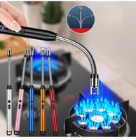EBLOOMING 360 Degree Flexible Rechargeable Electric Kitchen Lighter for Gas Candle Stove Aluminium Electronic Gas Lighter 