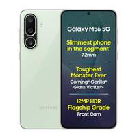 Samsung Galaxy M56 5G (Light Green, 8 GB RAM, 128 GB Storage) | Slimmest Phone in the Segment 